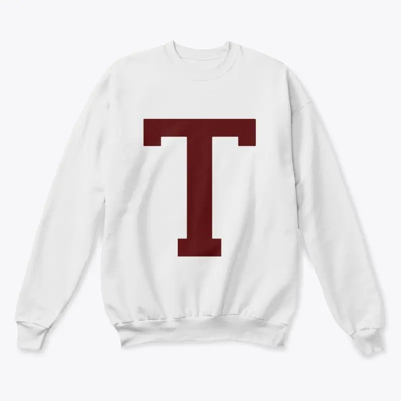 Block T Sweatshirt - White